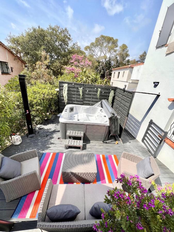 Villa Les Mimosas Spa-Jacuzzi Saint-Raphaël エクステリア 写真